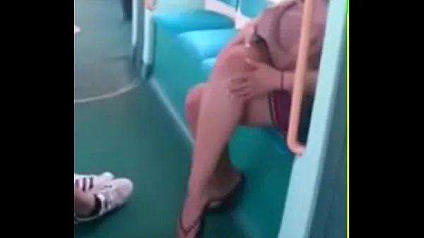 New Candid Feet in Flip Flops Legs Face on Train Free Porn b8 mega Tube