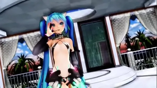 Dancing MMD TDA Micro Bikini Hatsune Miku Sexy mega Tube mới