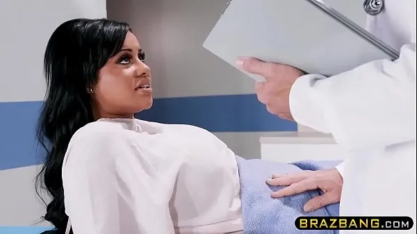 New Doctor cures huge tits latina patient who could not orgasm mega Tube