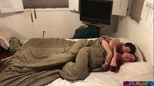 New Stepmom shares bed with stepson - Erin Electra mega Tube