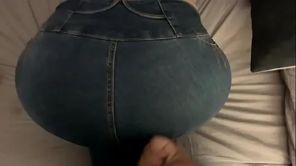Nový I cum in my wife's pants with a tremendous ass mega Tube