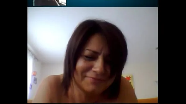 أنبوب Italian Mature Woman on Skype 2 ضخم جديد
