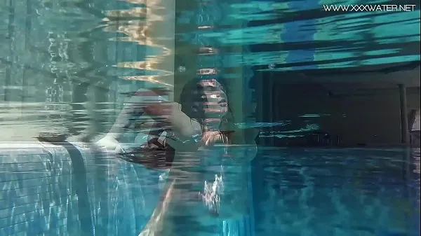 New Russian Sheril teen submerged underwater mega Tube
