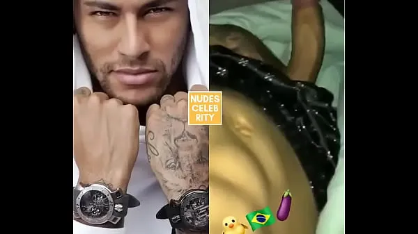 Yeni Jogador Neymar batendo punheta mega Tüp