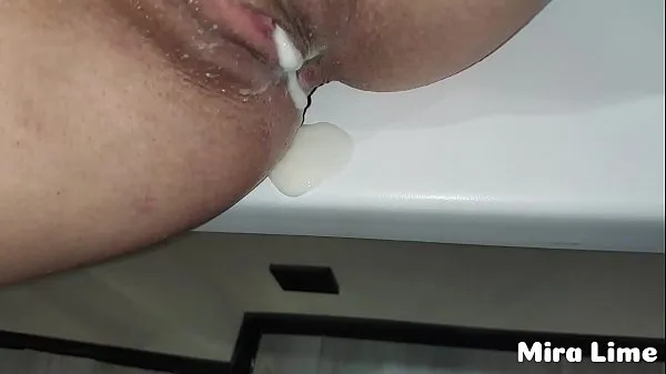 Nytt Risky creampie while family at the home megarør