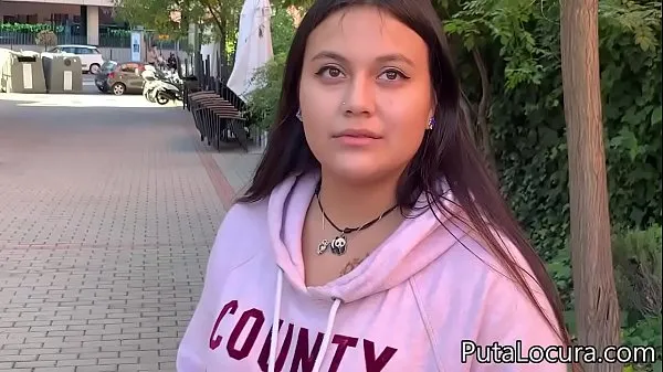 New An innocent Latina teen fucks for money mega Tube