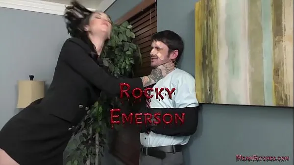 Nuevo Bully de oficina alto y hermoso - Rocky Emerson - Femdom megatubo