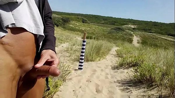 Nuovo Mi masturbo tra le dune, spiaggia naturistamega tubo