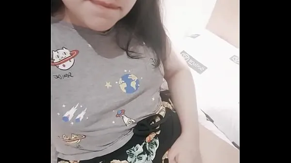 New Cute petite girl records a video masturbating - Hana Lily mega Tube