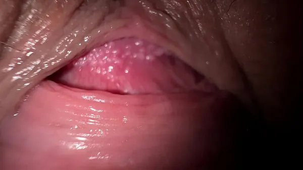 New Extremely close up fuck and creampie mega Tube