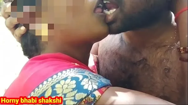 New Desi horny girl was going to the forest and then calling her friend kissing and fucking mega Tube