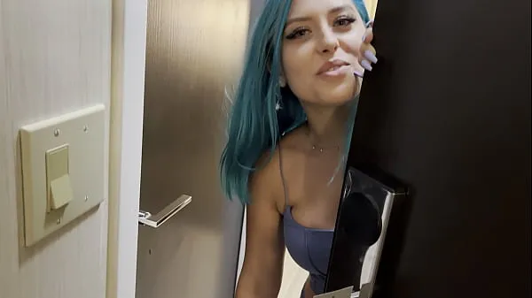 New Casting Curvy: Blue Hair Thick Porn Star BEGS to Fuck Delivery Guy mega Tube