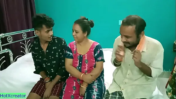 New Hot Milf Aunty shared! Hindi latest threesome sex mega Tube
