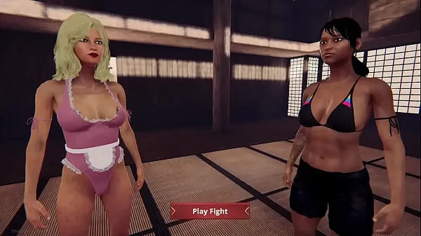 Faye vs. Dela (Naked Fighter 3D mega Tube mới