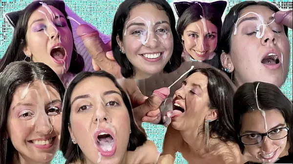New Huge Cumshot Compilation - Facials - Cum in Mouth - Cum Swallowing mega Tube
