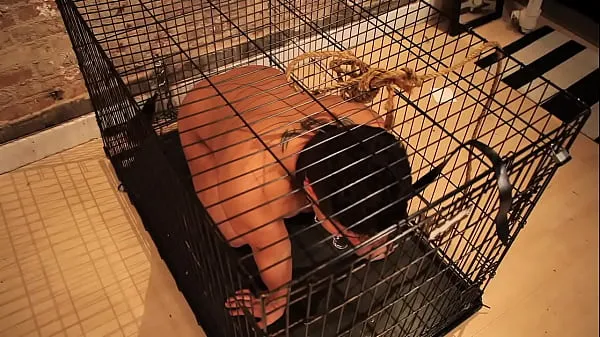 Új Caged Tease for a Caged Slave mega cső